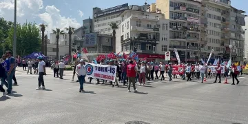 1 Mayıs Denizli’de coşkuyla kutlandı