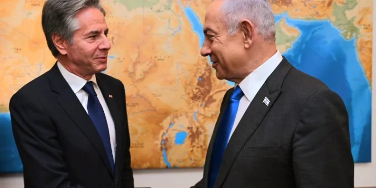 ABD Dışişleri Bakanı Antony Blinken, Netanyahu ile görüştü