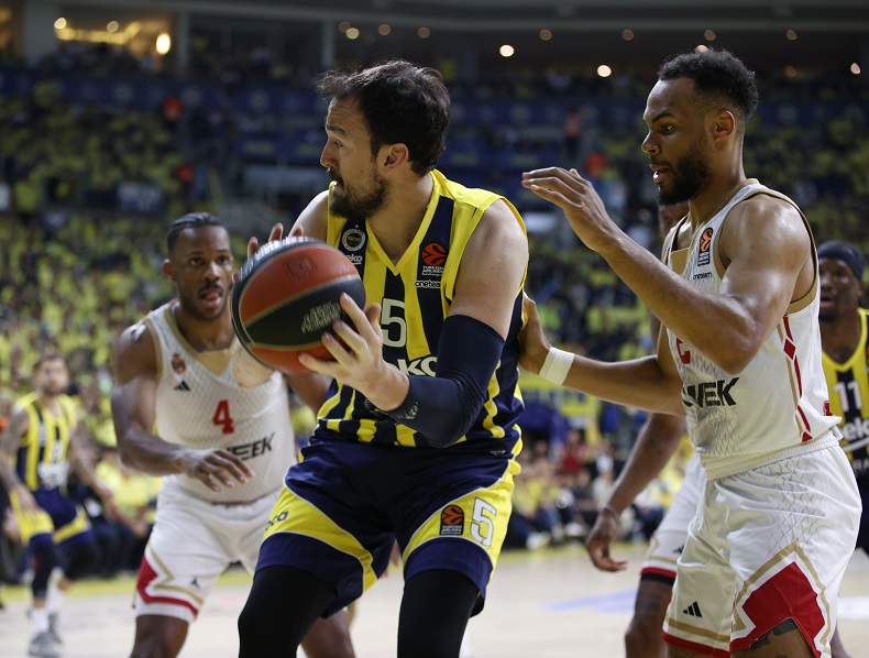 THY Euroleague: Fenerbahçe: 89 - Monaco: 78