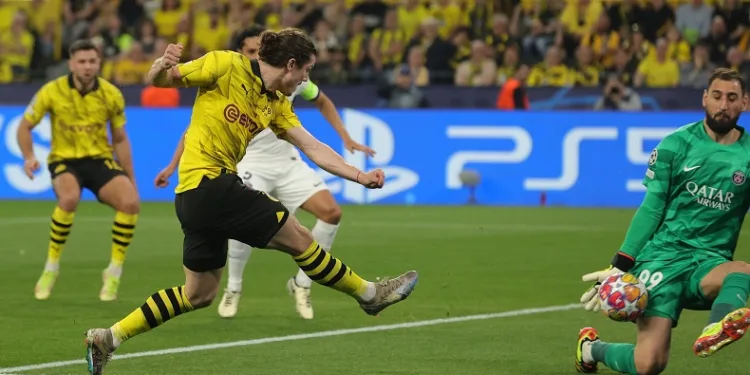 UEFA Şampiyonlar Ligi: Borussia Dortmund: 1 - Paris Saint-Germain: 0