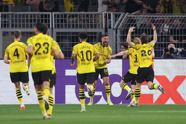 UEFA Şampiyonlar Ligi: Borussia Dortmund: 1 - Paris Saint-Germain: 0