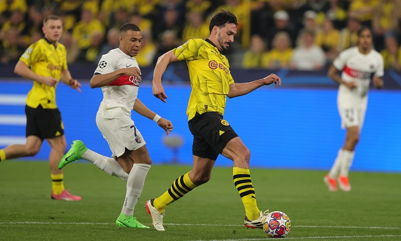 UEFA Şampiyonlar Ligi: Borussia Dortmund: 1 - Paris Saint-Germain: 0