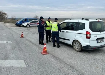 Jandarma ekiplerinin trafik denetimde 7 milyon TL ceza yazıldı