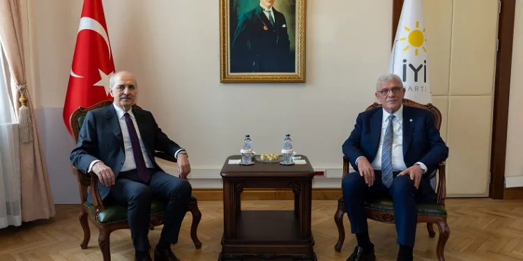 TBMM Başkanı NumanKurtulmuş, İYİ Parti’yi ziyaret etti