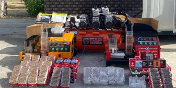 Aydın’da 24 bin dolu makaron ele geçirildi