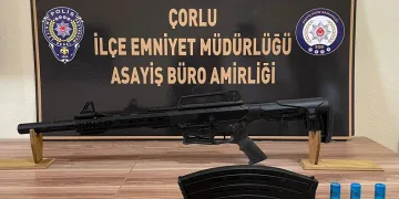 Tekirdağ’da kurşun yağmuruna tutulan iş yerinde 400 bin liralık zarar meydana geldi