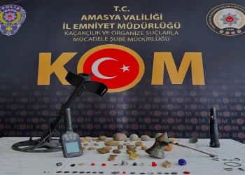 Amasya’da 83 tarihi eser ele geçirildi