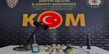 Amasya’da 83 tarihi eser ele geçirildi