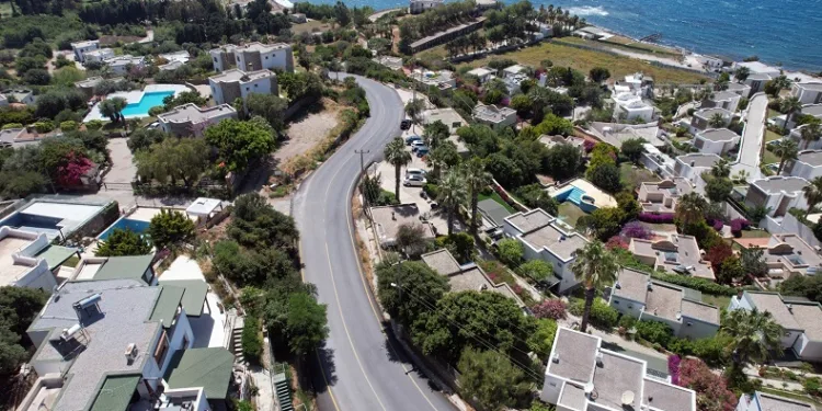 Bodrum’un yolları yenilendi