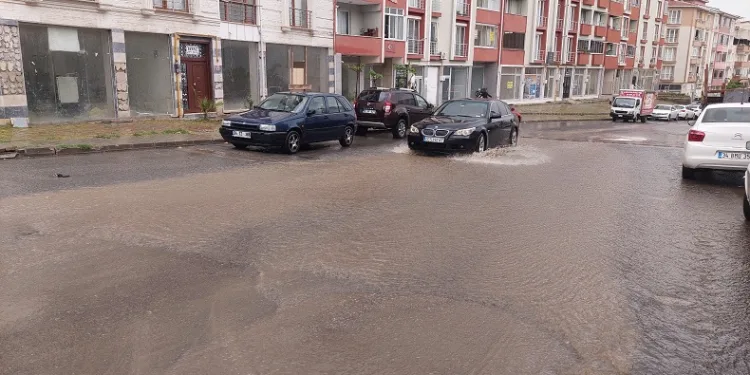 Tekirdağ’da şiddetli yağış