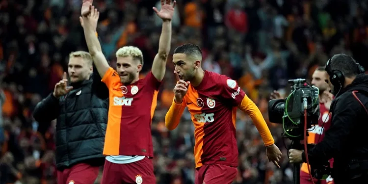 Maç sonu 3’lüsü Hakim Ziyech’ten