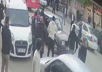 Düğün konvoyunda bahşiş kavgası