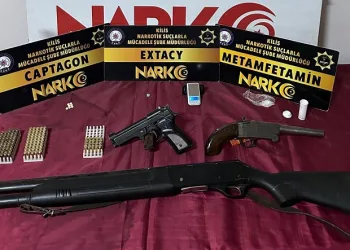 Kilis’te uyuşturucu operasyonu