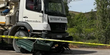 Beton pompası vincinin çarptığı patpat sürücüsü öldü