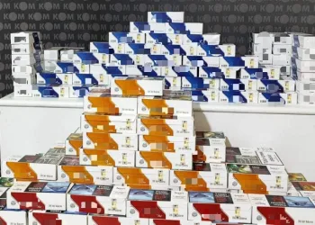 Sahte bandrollü 33 bin 200 adet makaron ele geçirildi