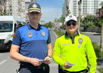 Trafik Haftası’nda polis zabıta kol kola