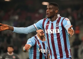 Trabzonspor’un Nijeryalı forveti Paul Onuachu maçı tamamlayamadı