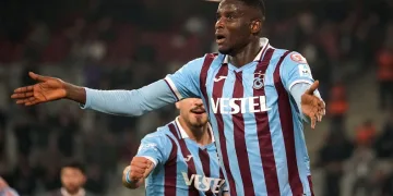 Trabzonspor’un Nijeryalı forveti Paul Onuachu maçı tamamlayamadı