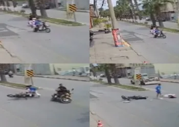 İki motosikletli çarpıştı, 2 kişi yaralandı