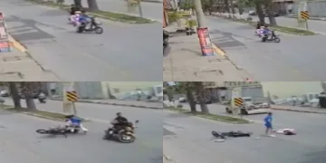 İki motosikletli çarpıştı, 2 kişi yaralandı