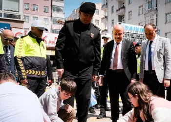 Sinop’ta Trafik Haftası etkinliği