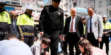 Sinop’ta Trafik Haftası etkinliği