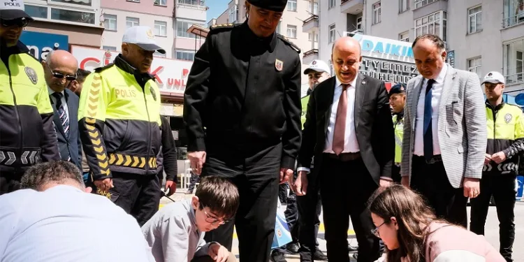 Sinop’ta Trafik Haftası etkinliği