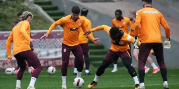 Galatasaray, Karagümrük maçı hazırlıklarını sürdürdü