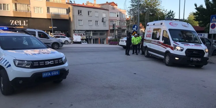Bilecik’te meydana gelen trafik kazasında 1 kişi yaralandı