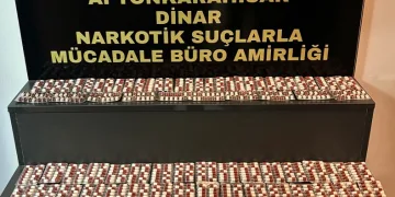 Polis bin 171 adet uyuşturucu hap ele geçirdi