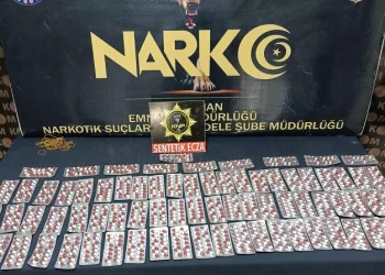 Karaman’da sentetik hapla yakalanan 1 kişi tutuklandı