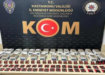 Kastamonu’da çok sayıda makaron ve cinsel içerikli ürün ele geçirildi