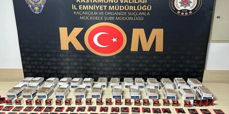 Kastamonu’da çok sayıda makaron ve cinsel içerikli ürün ele geçirildi