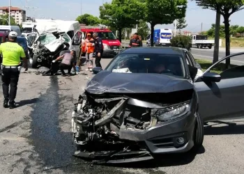 Malatya’da zincirleme kaza: 3 yaralı