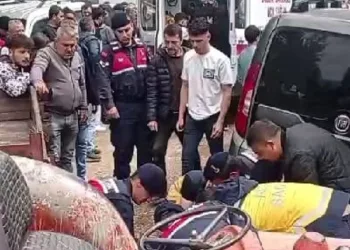 Bursa’daki şenlikte traktör kazası