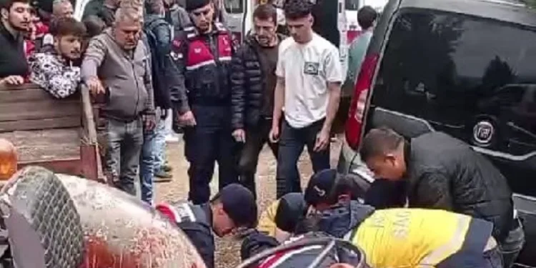 Bursa’daki şenlikte traktör kazası