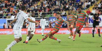 Trendyol Süper Lig: Alanyaspor: 1 – Beşiktaş: 1