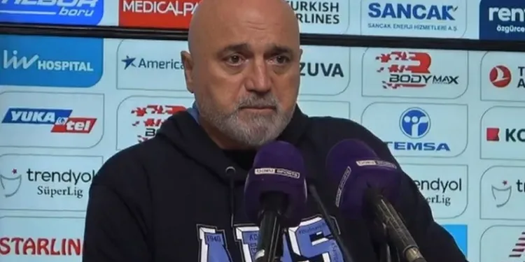 Adana Demirspor Teknik Direktörü Hikmet Karaman: “Dramatik bir maç izledik”
