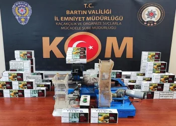 Bartın’da kaçak sigara operasyonu