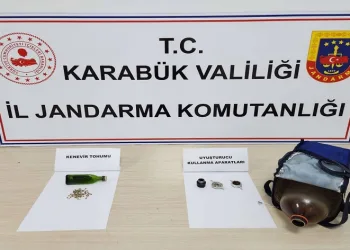 Karabük’te kenevir operasyonu