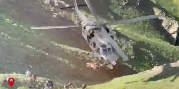 Ot toplarken kayalıklardan düşen şahsın imdadına jandarma yetişti