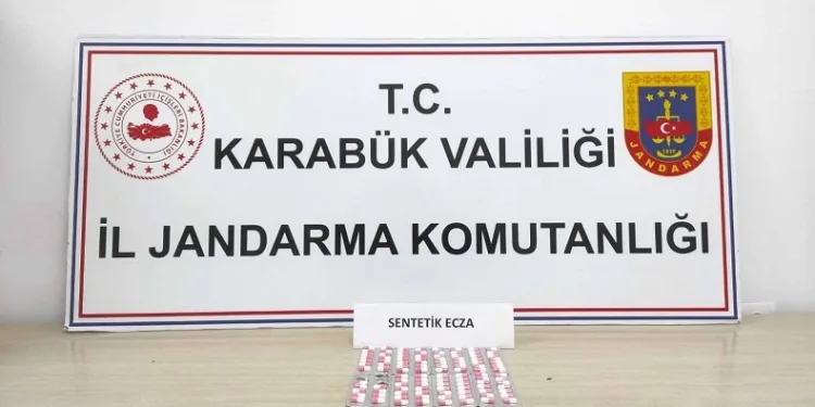 Üstünden 107 adet uyuşturucu hap çıktı
