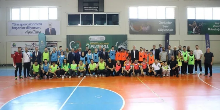 İnegöl protokolü engelliler için sahaya çıktı