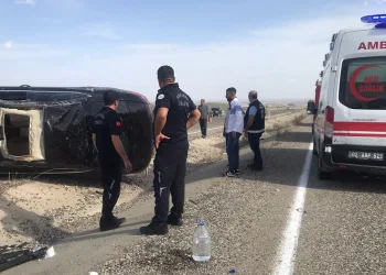 Belediye meclis üyeleri kaza yaptı