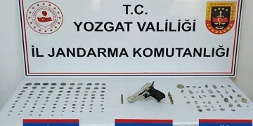 Yozgat’ta Roma Dönemi ait 96 sikke ve 44 obje ele geçirildi
