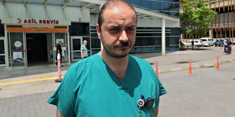 Karabük’te doktora saldırıya tepki