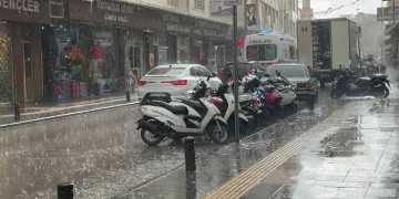 Kilis’te sağanak yağış etkili oldu