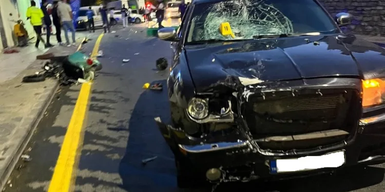 Otomobille motosiklet kafa kafaya çarpıştı:1 ölü