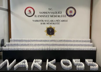Samsun’da 35 bin adet sentetik ecza ele geçirildi
