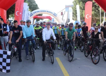 Pedallar daha yeşil Bursa için çevrildi